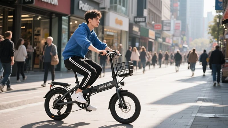 commuter ebike, cruiser ebike, commuter vs cruiser bike, POLEEJIEK electric bikes, OEM electric bike